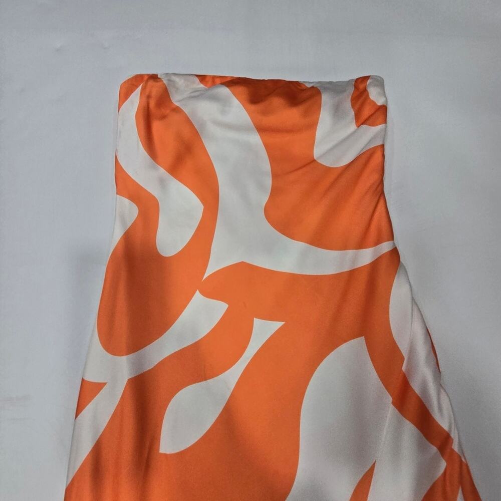 SNDYS Angel Dress in Orange Swirl - Picture 5 of 12